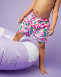 Baby Kids Bamboo Pajamas — Aloha, Beaches Swim Shorts — Image 1