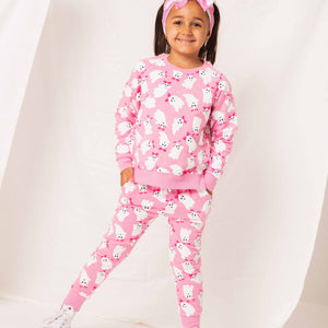 Baby Kids Bamboo Pajamas — BOOsties Forever Jogger Set — Image 1