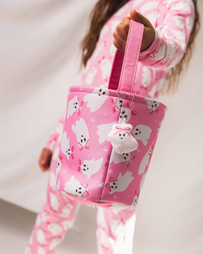 Baby Kids Bamboo Pajamas — BOOsties Forever Treat Basket — Image 1