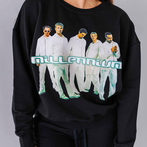 Baby Kids Bamboo Pajamas — Backstreet Boys Millennium Women's Sweatshirt (PREORDER) — Image 1