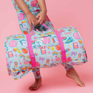 Baby Kids Bamboo Pajamas — Cheer We Go Sleeping Bag — Image 4