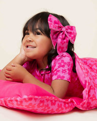 Baby Kids Bamboo Pajamas — Daisy Bell Woven Alligator Clip — Image 1