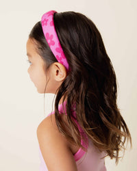 Baby Kids Bamboo Pajamas — Daisy Bell Headband — Image 4