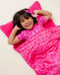 Baby Kids Bamboo Pajamas — Daisy Bell Sleeping Bag — Image 1