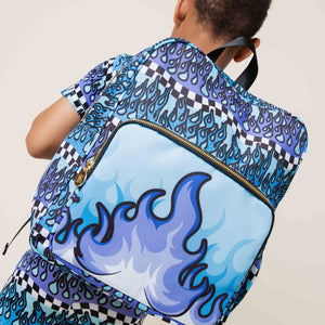 Baby Kids Bamboo Pajamas — Fast & Curious Kid's Backpack — Image 1