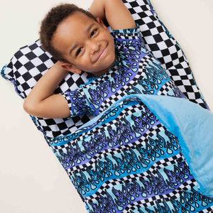 Baby Kids Bamboo Pajamas — Fast & Curious Sleeping Bag — Image 1