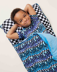 Baby Kids Bamboo Pajamas — Fast & Curious Sleeping Bag — Image 1