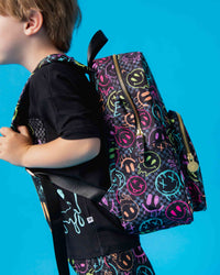 Baby Kids Bamboo Pajamas — Highlight of My Day Kid's Backpack — Image 3