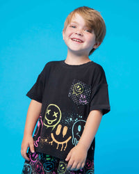 Baby Kids Bamboo Pajamas — Highlight of My Day Pocket T-Shirt — Image 1