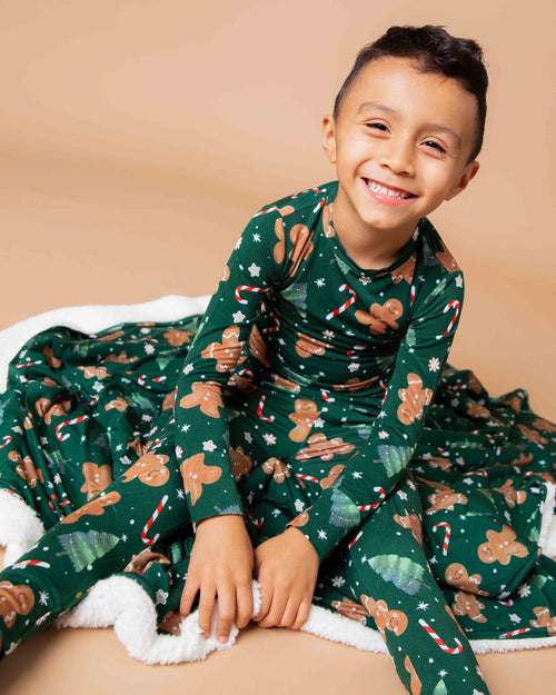 Baby Kids Bamboo Pajamas — Bake it Happen Bum Bum Blanket - Plush — Image 7