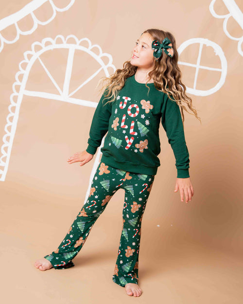 Baby Kids Bamboo Pajamas — Bake it Happen Woven Piggy Clip Set — Image 6