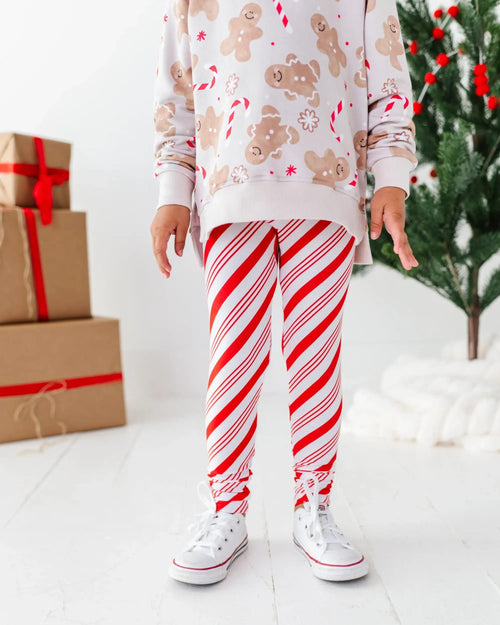 Baby Kids Bamboo Pajamas — Baking Spirits Bright Crew Neck Sweatshirt — Image 6