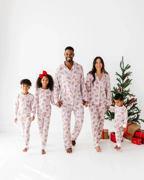 Baby Kids Bamboo Pajamas — Baking Spirits Bright Women's Pajama Set — Image 14