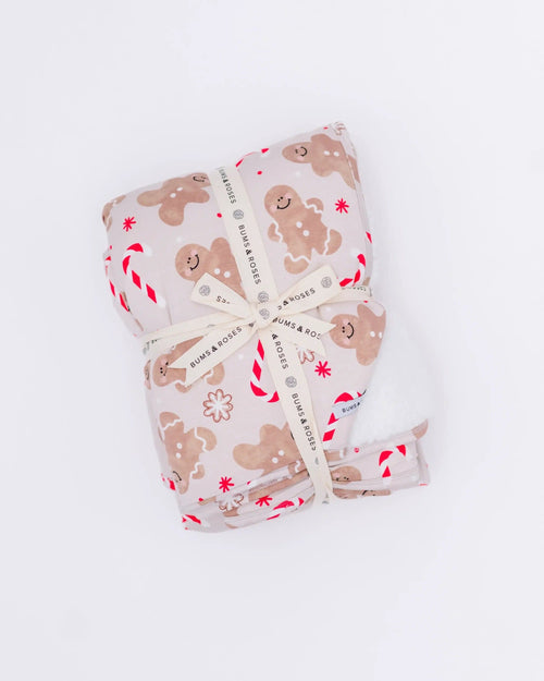 Baby Kids Bamboo Pajamas — Baking Spirits Bright Bum Bum Blanket - Plush — Image 3
