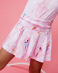 Baby Kids Bamboo Pajamas — Barbie™ Ballet Girls Skort — Image 1