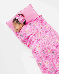 Baby Kids Bamboo Pajamas — Barbie™ Star Power Sleeping Bag — Image 1