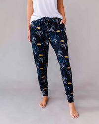 Baby Kids Bamboo Pajamas — BATMAN™ Caped Crusader Women's Pants — Image 1