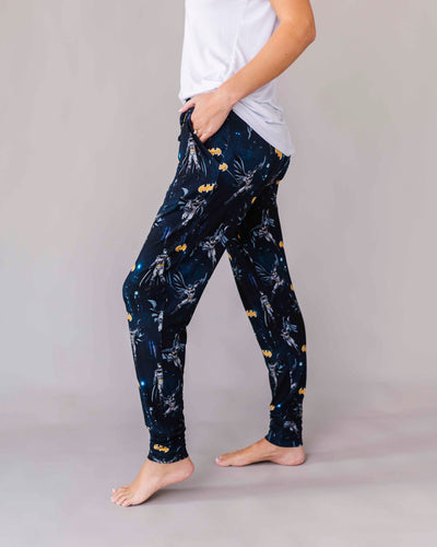 Bums & Roses - Baby & Kids Bamboo Pajamas - BATMAN™ Caped Crusader Women's Pants - Image 3