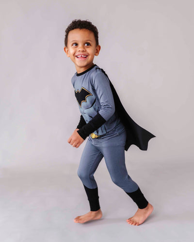 Bums & Roses - Baby & Kids Bamboo Pajamas - BATMAN™ Costume Two-Piece Set - Image 1