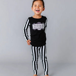 Bums & Roses - Baby & Kids Bamboo Pajamas - Beetlejuice Beetlejuice Two Piece Set - Image 1