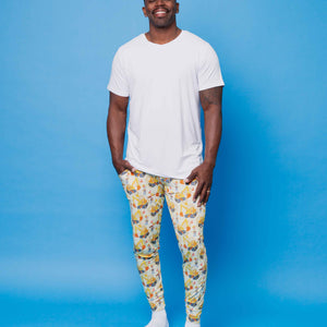 Baby Kids Bamboo Pajamas — Blippi™ Excavator Men's Pants — Image 1