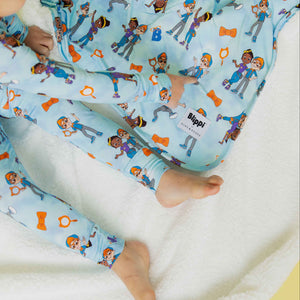 Baby Kids Bamboo Pajamas — Blippi™ & Meekah Adventures Bum Bum Blanket - Plush — Image 1