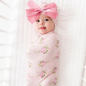 Blooming Bouquet Swaddle Beanie Set - Image 1 - Bums & Roses