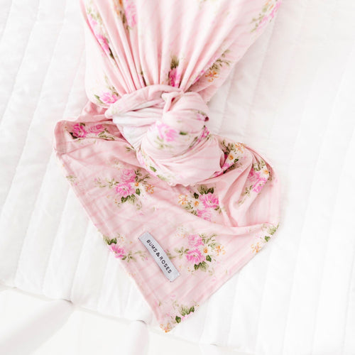 Blooming Bouquet Swaddle Beanie Set - Image 5 - Bums & Roses