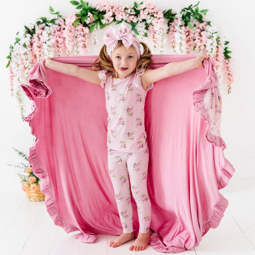 Blooming Bouquet Two-Piece Pajama Set - Image 5 - Bums & Roses