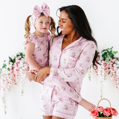 Blooming Bouquet Two-Piece Pajama Set - Image 6 - Bums & Roses