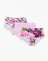 Baby Kids Bamboo Pajamas — Outta Your Rangea Girls Underwear Pack — Image 1