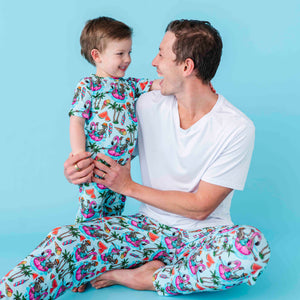 Baby Kids Bamboo Pajamas — Bone Chillin Men's Pants — Image 1