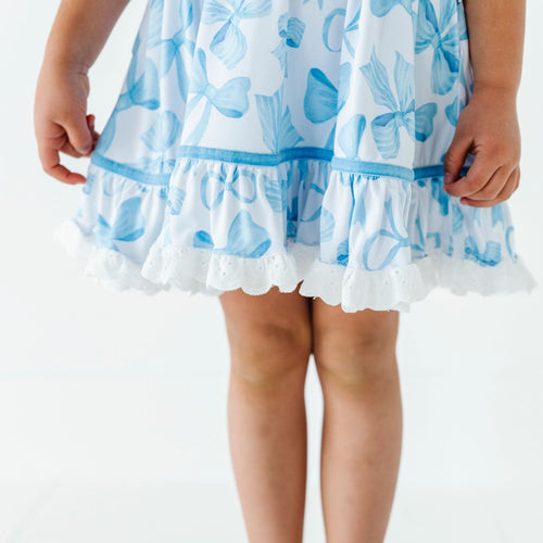 Bow Sweet Bow Girls Party Dress - Image 18 - Bums & Roses