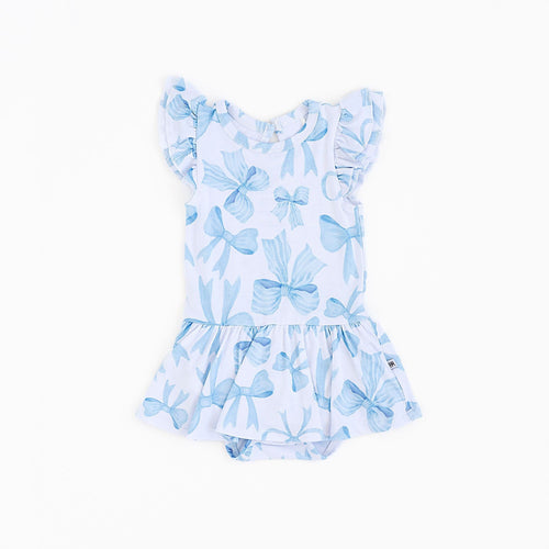 Bow Sweet Bow Ruffle Dress - Cap Sleeves - Image 2 - Bums & Roses