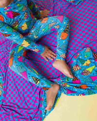 Baby Kids Bamboo Pajamas — Brain Freeze Bum Bum Blanket — Image 1