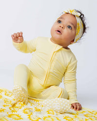 Baby Kids Bamboo Pajamas — Butter Than Ever Footie — Image 1