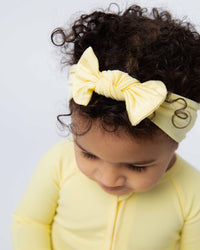 Baby Kids Bamboo Pajamas — Butter Than Ever Headwrap — Image 1