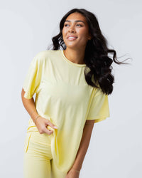 Baby Kids Bamboo Pajamas — Butter Than Ever Women's Oversized T-Shirt — Image 1