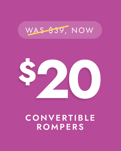 Baby Kids Bamboo Pajamas — $20 Convertible Rompers — Image 1