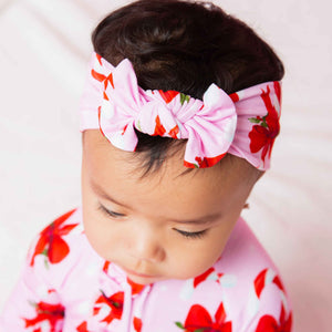 Baby Kids Bamboo Pajamas — Cane You Believe It Headwrap — Image 1