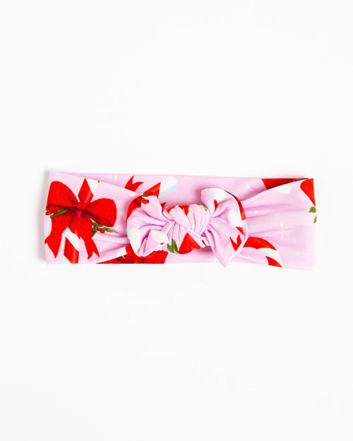 Baby Kids Bamboo Pajamas — Cane You Believe It Headwrap — Image 2