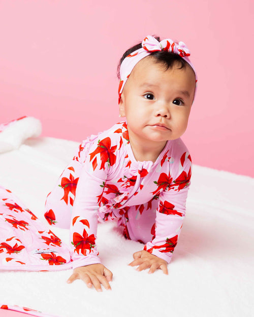 Baby Kids Bamboo Pajamas — Cane You Believe It Headwrap — Image 7