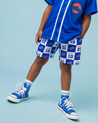 Baby Kids Bamboo Pajamas — Space Jam™ Tune Squad Pull-On Shorts — Image 1