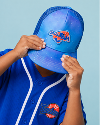 Baby Kids Bamboo Pajamas — Space Jam™ Hat — Image 1