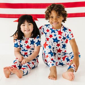 Chill The Fourth Out Two-Piece Pajama Set - Image 1 - Bums & Roses