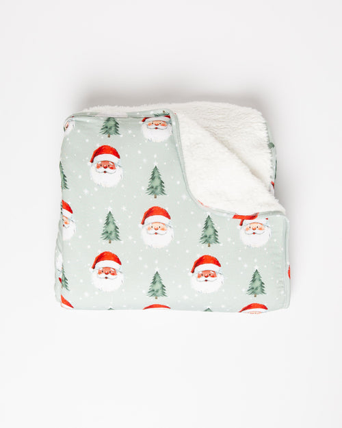 Baby Kids Bamboo Pajamas — Just BeClause Bum Bum Blanket - Plush — Image 2