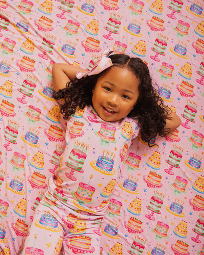Baby Kids Bamboo Pajamas — Tiers of Joy Bum Bum Blanket — Image 1