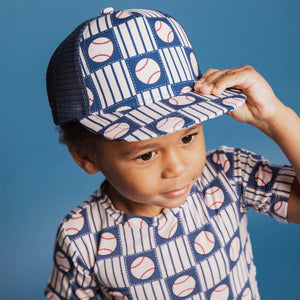 Baby Kids Bamboo Pajamas — Pitch Perfect Hat — Image 1