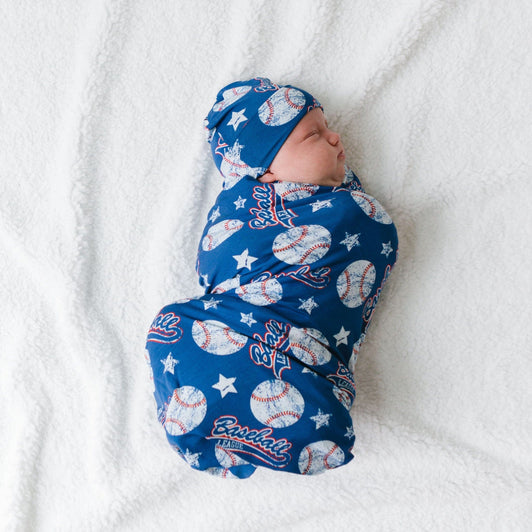 Perfect Catch Swaddle Beanie Set