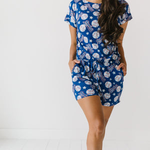 Perfect Catch Women's Short Sleeve Shortie Romper - Image 1 - Bums & Roses